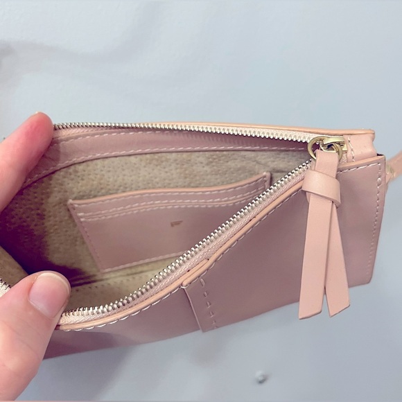 Frame les second mini crossbody pink purse leather made in Italy! Like new!! - Picture 5 of 16